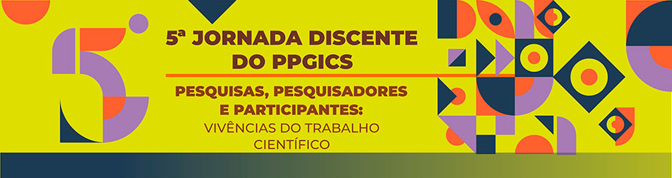 banner da 5 Jornada Discente PPGICS